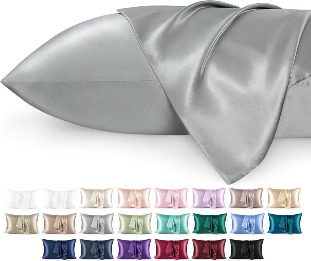 Bedsure Satin Pillowcase 2 Pack