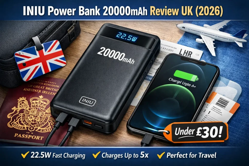 INIU Power Bank 20000mAh Review