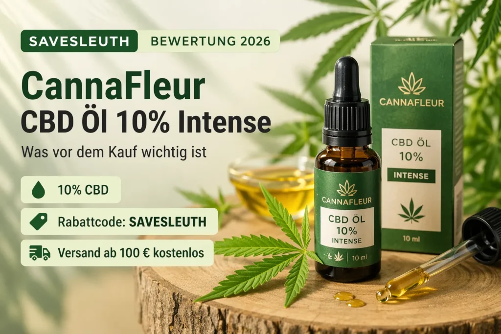 CannaFleur CBD Öl 10% Intense Bewertung 2026
