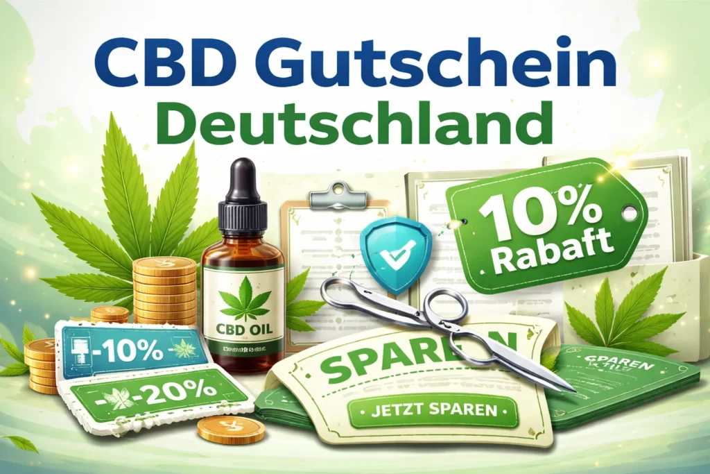 CBD Gutschein Deutschland 2026 – aktuelle Rabatte & Deals