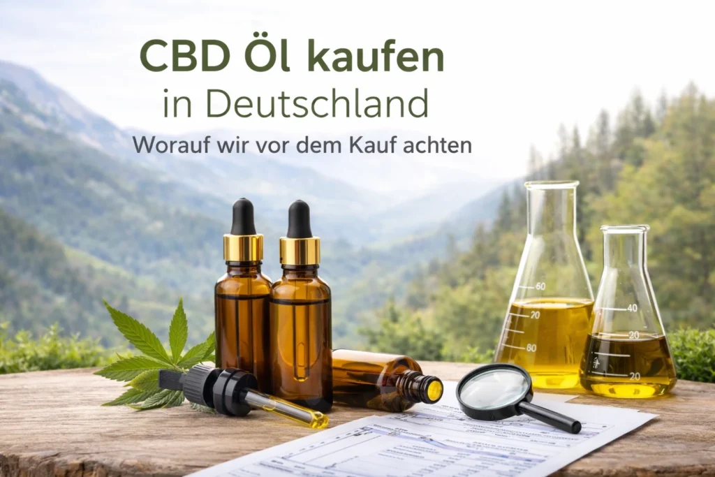 CBD Öl kaufen in Deutschland Ratgeberbild