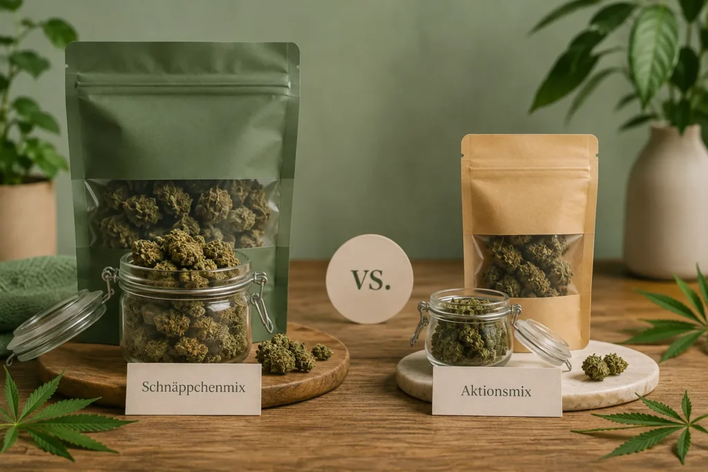 CannaFleur Schnäppchenmix vs Aktionsmix Vergleich 2026