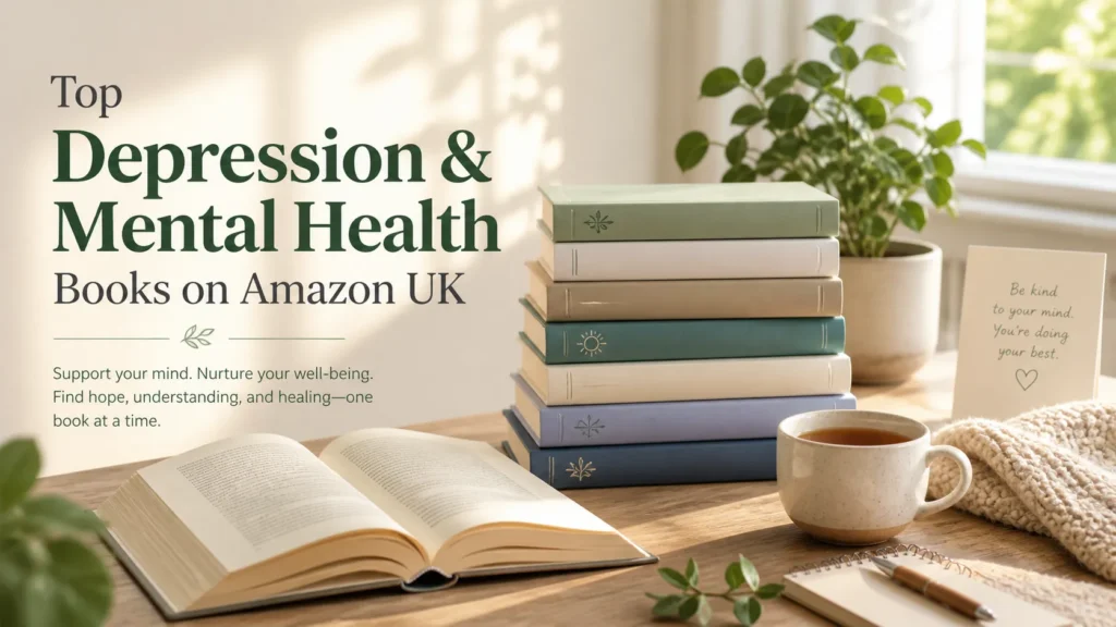 Top depression and mental health books on Amazon UK