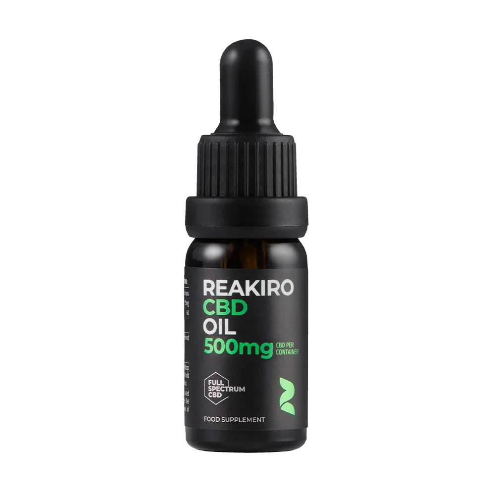 Reakiro CBD Öl 5 Prozent mit 500 mg Vollspektrum CBD