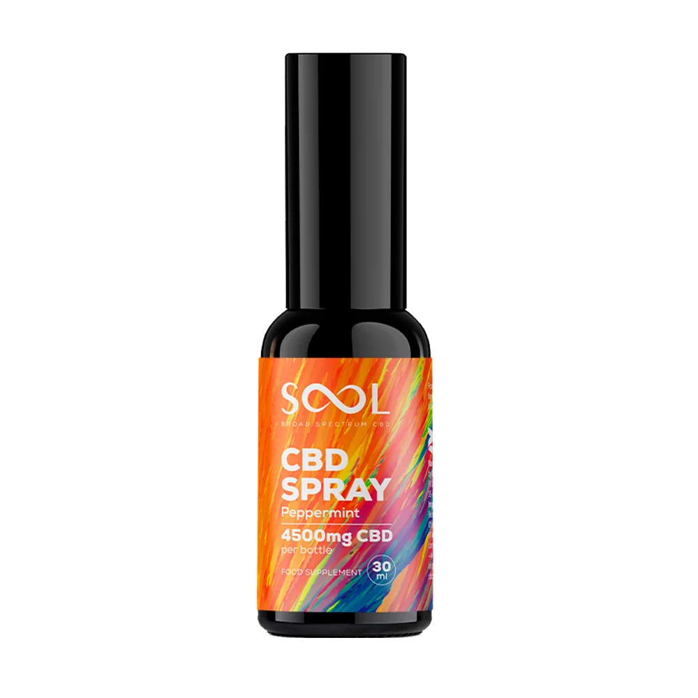 SOOL CBD Spray 4500 mg mit Pfefferminzgeschmack