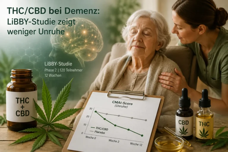 THC-CBD-Studie zu Unruhe bei schwerer Demenz