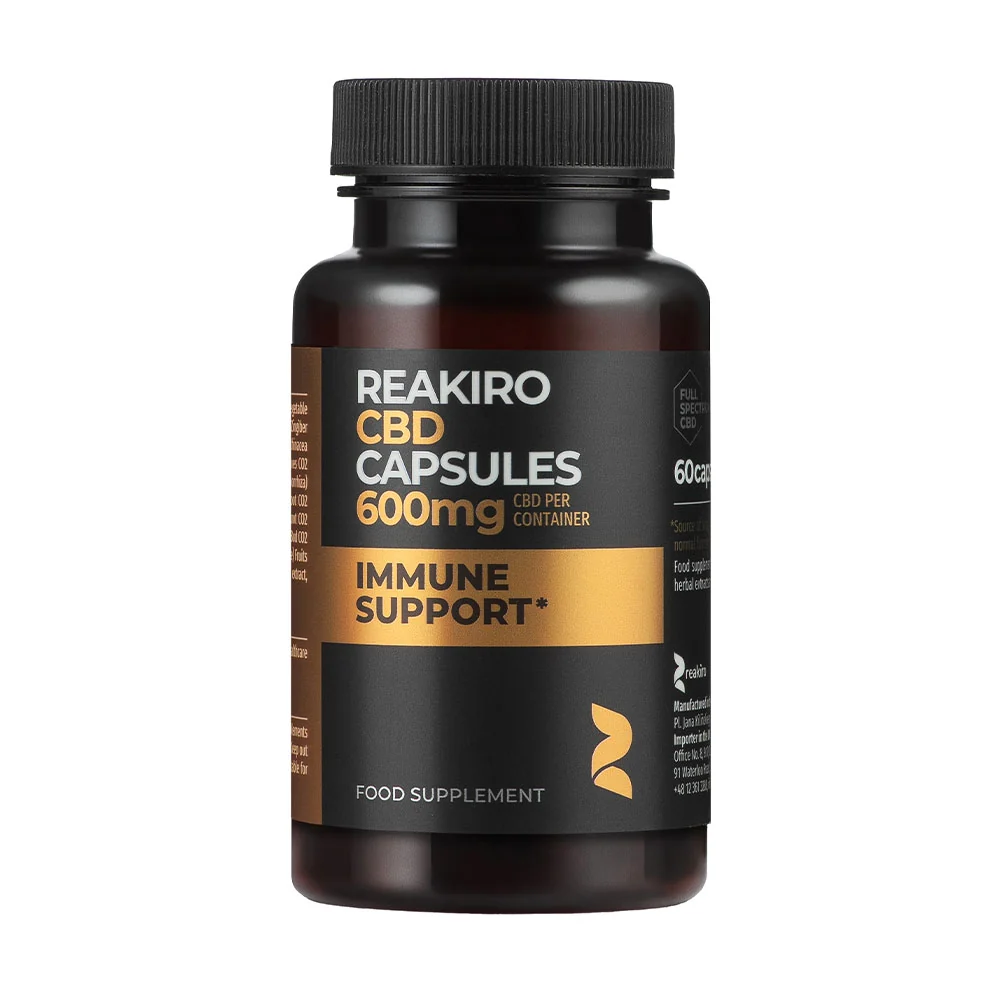 Reakiro Immunsupport CBD Kapseln 600 mg 60 Stück