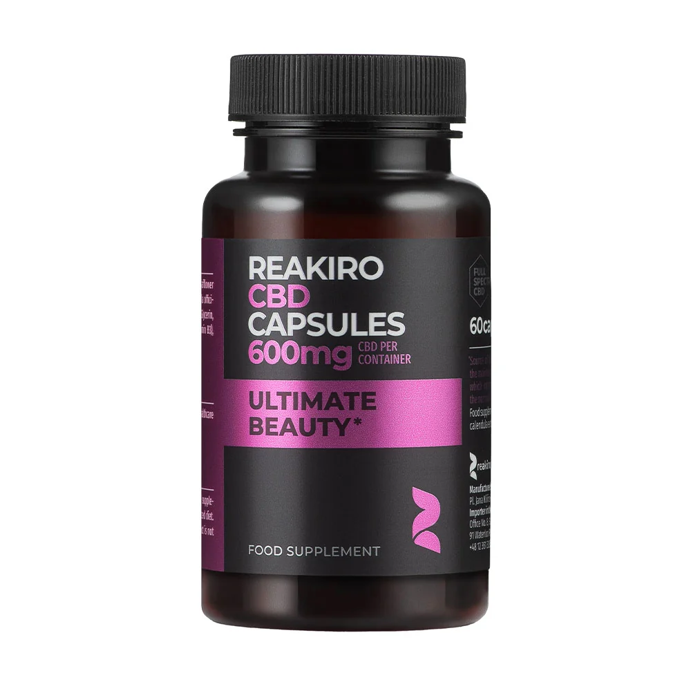 Reakiro Ultimate Beauty CBD-Kapseln 600 mg 60 Stück