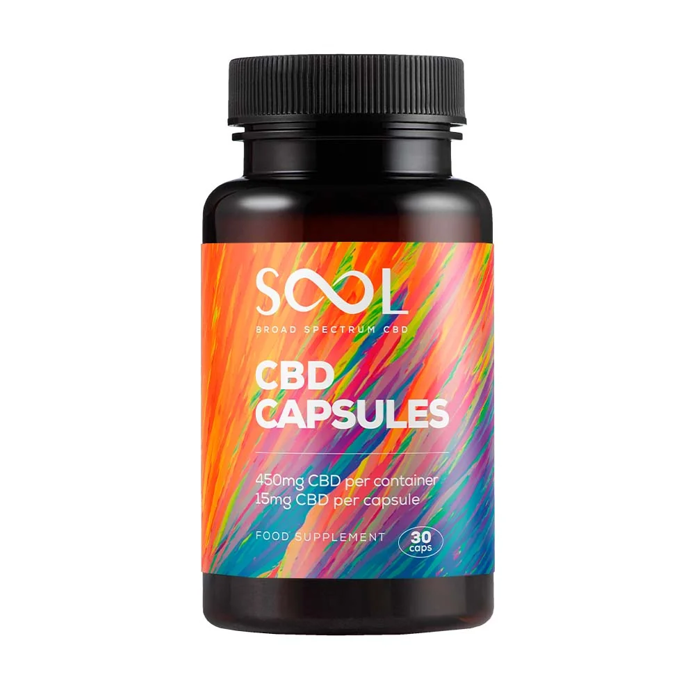 SOOL CBD Kapseln 450 mg Breitspektrum 30 Stück