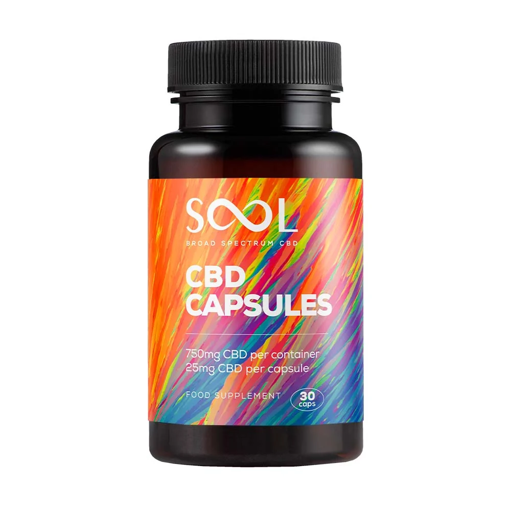 SOOL CBD Kapseln 750 mg Breitspektrum 30 Stück