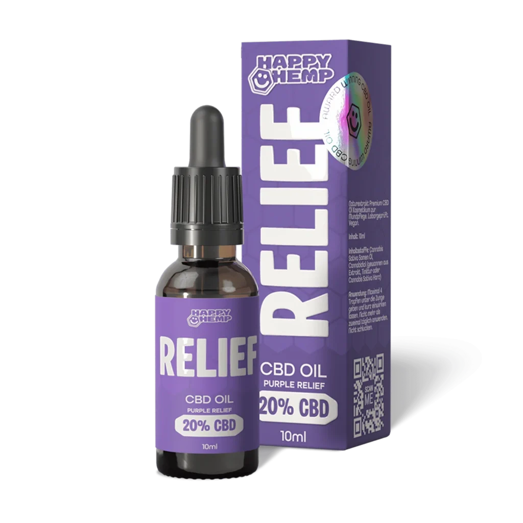HappyHemp CBD Öl 20% Purple Relief im Kaufcheck