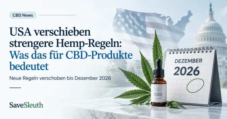 USA verschieben strengere Hemp-Regeln bis Dezember 2026