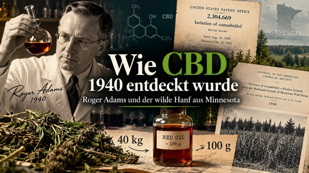 Roger Adams und die CBD-Entdeckung 1940