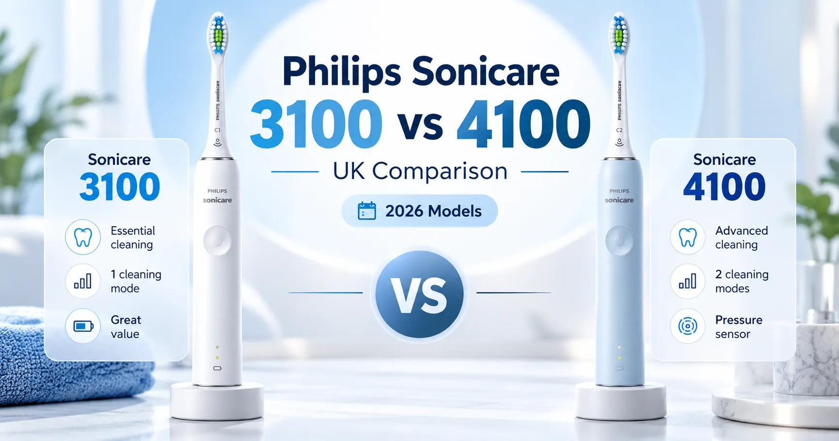 Philips Sonicare 3100 electric toothbrush